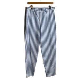 Escada Margaretha Ley Size 42 Blue White Stripe Women’s Pants